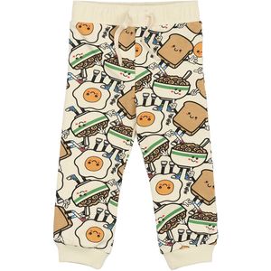 The New Siblings Joggingbroek - TnstNelson - White Swan AOP - The New - 1 jaar (80) - Joggingbroek