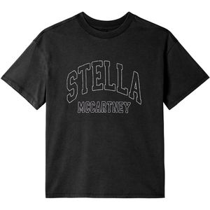 Stella McCartney Kids T-Shirt - Zwart m. Print - Stella McCartney Kids - 10 jaar (140) - T-Shirts