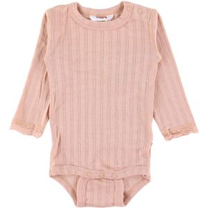 Joha Romper L/æ - Wol/Zijde - Perzik - Joha - 50 - Romper L/S
