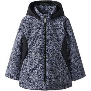 NAME IT - Tussenjas - Grijs / Zwart - NKFMAXI
