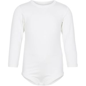 JBS Romper l/s - Bamboe - Wit - JBS - 56 - Romper L/S