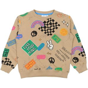 The New - Jongens Sweater - Beige