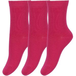 Melton Sokken - 3-pack - Roze - Melton - 15/16 - Sokken