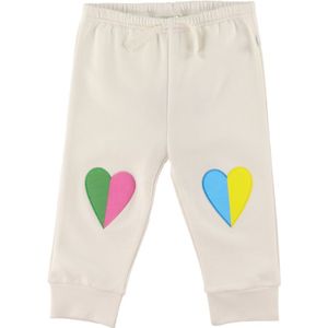 Stella McCartney Kids Joggingbroek - Wit m. Harten - Stella McCartney Kids - 9 mnd - Joggingbroek