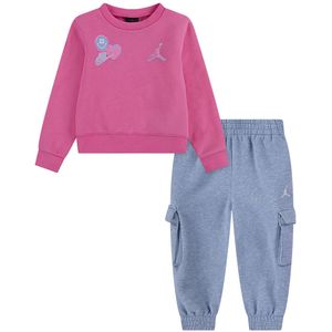 Jordan Sweatset - Kobalt Bliss Heather - Jordan - 3-4 jaar (98-104) - Joggingpakken