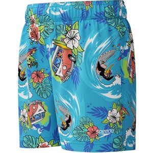 Speedo Zwembroeken - Leren zwemmen - Blauw m. Print - Speedo - 3-4 jaar (98-104) - Badmode