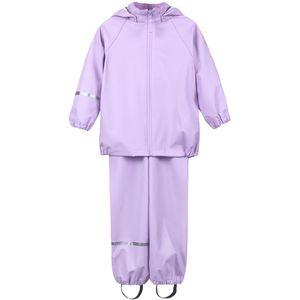 CeLaVi Regenkleding m. Bretellen - Gerecycled PU - Purple Rose - CeLaVi - 100 - Regenkleding