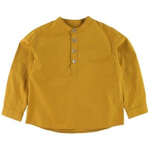 Christina Rohde Overhemdblouse - Okergeel m. Knoppen - Christina Rohde - 74 - Shirts