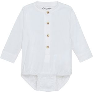 Minymo Romper l/s - Snow White - Minymo - 56 - Romper L/S