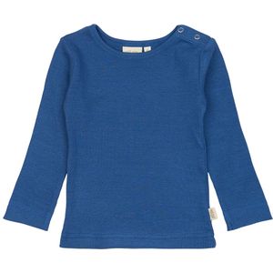 Petit Piao Blouse - Rib - Modaal - Waar Navy - Petit Piao - 1 jaar (80) - Shirts