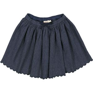 MarMar Rok - Sana Scallop - Blauw/Wit Gestreept - MarMar - 3 jaar (98) - Rok