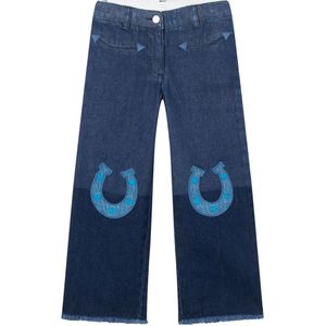 Stella McCartney Kids Jeans - Blauw m. Hoefijzer - Stella McCartney Kids - 6 jaar (116) - Jeans
