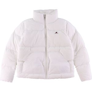 Champion Fashion Gevoerde Jas - Wit m. Logo - Champion - 16-18 jaar (176-188) - Donsjassen