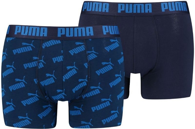 Puma Boxershorts - 2-pack - Blauw - Puma - S - Small - Boxershorts