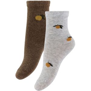 Konges Sløjd Sokken - 2-pack - Lemon - Konges Sløjd - 17/18 - Sokken