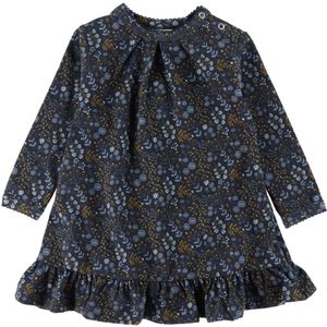 Smallstuff Jurk - Flower Nacht - Dark Blue - Smallstuff - 56 - Jurk