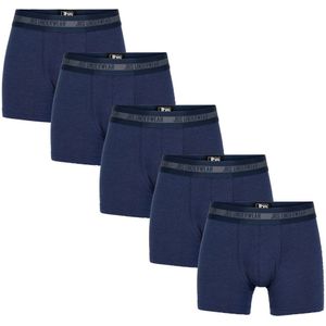 JBS Boxershorts - 5-pack - Bamboe - Navy - JBS - 7-9 jaar (122-134) - Boxershorts