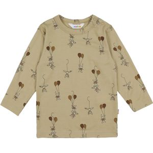 Joha Blouse - Wol - Beige m. Konijnen - Joha - 60 - Shirts