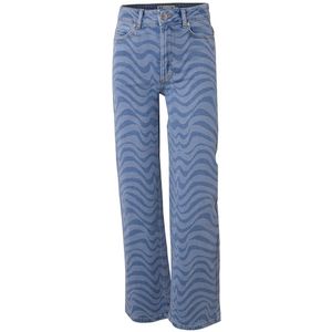 Hound Jeans - Breed met Print - Blue Denim - Hound - 18 jaar - Jeans