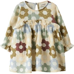 Lil Atelier Body met Rok l/s - Loose - MbfTalia - Coconut Melk m - Lil Atelier - 56 - Romper L/S