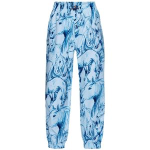 Molo Regenbroek - PE - Waits - Sky Blue Paarden - Molo - 2-3 jaar (92-98) - Regenbroek