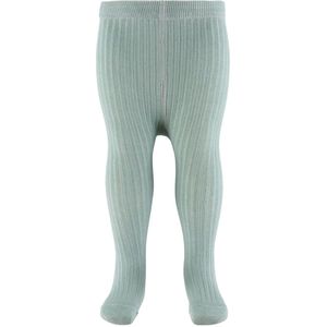Melton Panty's - Rib - Dusty Groen - Melton - 56/62 - Panty's