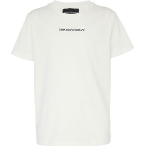 Emporio Armani T-Shirt - Off White - Emporio Armani - 7 jaar (122) - T-Shirts