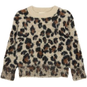 The New Blouse - Gebreid - TnPamilla - Feather Gray AOP - The New - 5-6 jaar (110-116) - Shirts