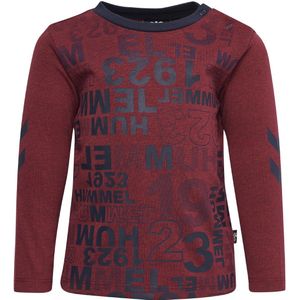 Hummel Blouse - HMLDerrick - Bordeaux m. Print - Hummel - 56 - Shirts