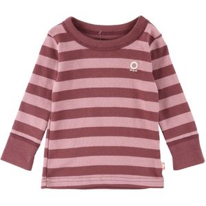 Katvig Blouse - Donkerroze m. Strepe - Katvig - 68 - Shirts