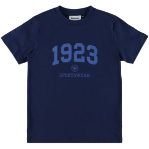 Hummel T-Shirt - hmlJR Grafisch 1923 - Dress Blues - Hummel - 5-6 jaar (110-116) - T-Shirts