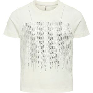 Kids Only T-Shirt - KogBillie - Stone Top - Cloud Danser/Rhines - Kids Only - 9-10 jaar (134-140) - T-Shirts