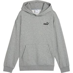 Puma Hoodie - ESS Small Nr. 1 Logo - Grijs - Puma - 16 jaar (176) - Hoodie