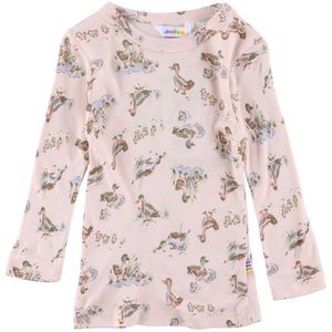Joha Blouse - Bamboe - Roze m. Eenden - Joha - 60 - Shirts