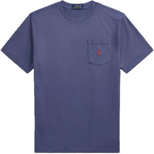 Polo Ralph Lauren T-Shirt - Licht Navy - Polo Ralph Lauren - 8 jaar (128) - T-Shirt