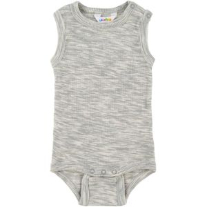 Joha Romper mouwloos - Grijs Gevlekt - Joha - 50 - Romper Mouwloos