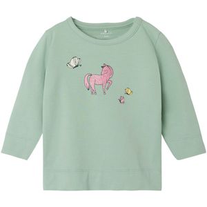 Name It Blouse - NbfJennia - Slib Green - Name It - 56 - Shirts