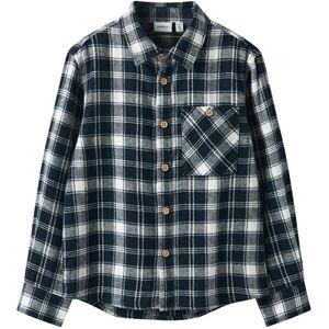 Name It Overhemd - NkmSunda - Navy Blazer - Name It - 7-8 jaar (122-128) - Overhemd