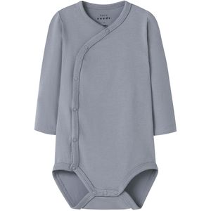 Name It Wikkelromper l/s - NbmVrolle - Tradewinds - Name It - 56 - Romper L/S