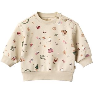 Wheat Sweatshirt - Elliot - Offwhite Holiday - Wheat - 74 - Sweatshirt