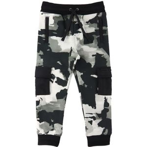 Dolce & Gabbana Joggingbroek - Grijs Camouflage - Dolce & Gabbana - 4 jaar (104) - Joggingbroek
