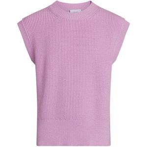 Grunt Vest - Gebreid - Ann - Paars - Grunt - 14 jaar (164) - Vest