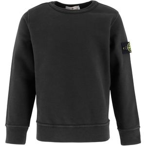 Stone Island Sweatshirt - Zwart - Stone Island - 6 jaar (116) - Sweatshirt