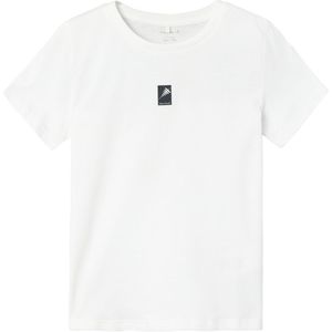 Name It T-Shirt - NkmJooper - Bright White - Name It - 7-8 jaar (122-128) - T-Shirts