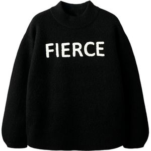 Name it - Odessa - Trui - Zwart - Lange Mouw