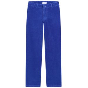Grunt Corduroy Broek - Wise Wide Corderoy - Digitaal Blue - Grunt - 14 jaar (164) - Fluwelen Broek