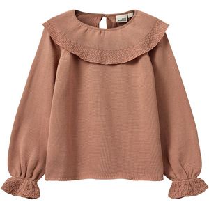 Sofie Schnoor Blouse - Gebreid - Rooskleurig Brown - Sofie Schnoor - 4 jaar (104) - Shirts