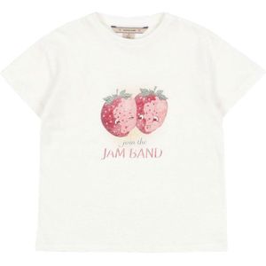 Konges Sløjd T-Shirt - Era - Off White/Jam - Konges Sløjd - 74 - T-Shirts