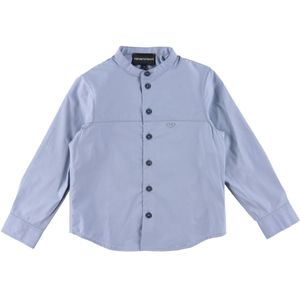 Emporio Armani Overhemd - Nieuw Light Blue - Emporio Armani - 14 jaar (164) - Overhemd