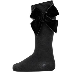 Condor Kniesokken m. Vlinderdas - Zwart - Condor - 23/26 - Sokken